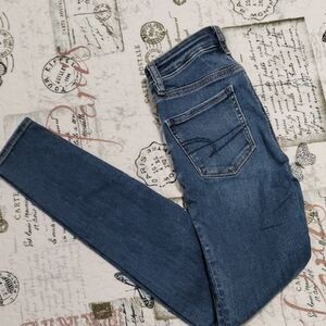 American Eagle Outfitters Denim Blue Skinny Jeans